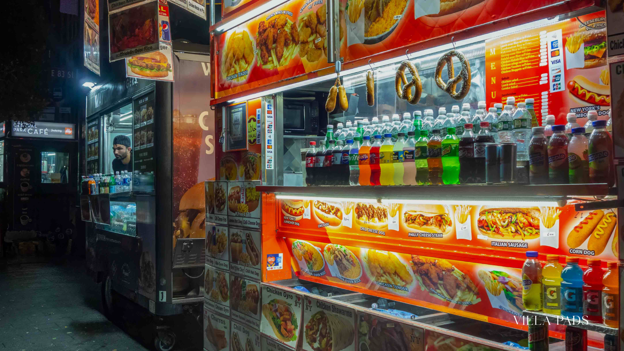 Miami Youth Fair Food Stalls