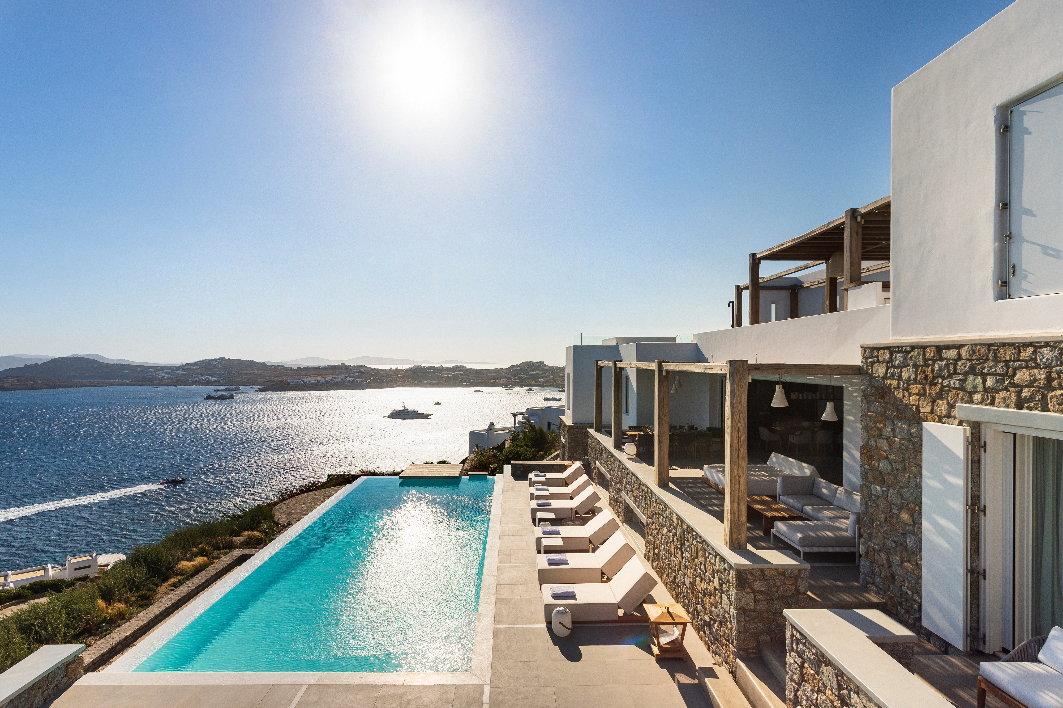 6 Bedroom Villa Agios Lazaros in Mykonos