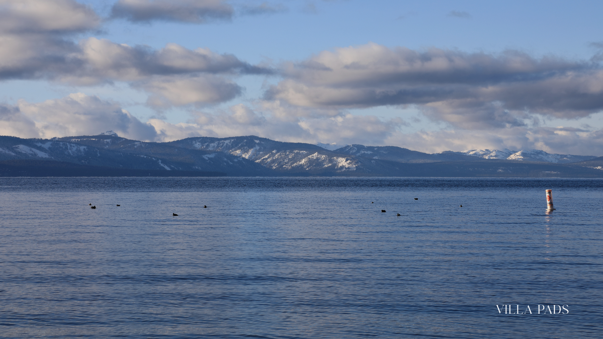 Lake Tahoe Seasons Overview Infographic