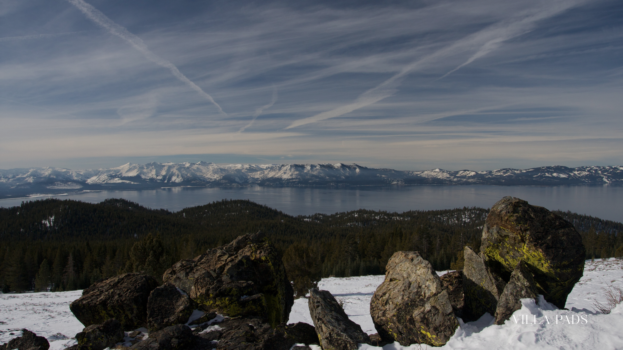 Lake Tahoe Afternoon Thunderstorm Sierra