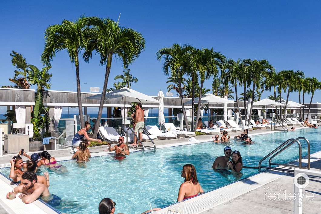 Miami Rooftop Pool Party