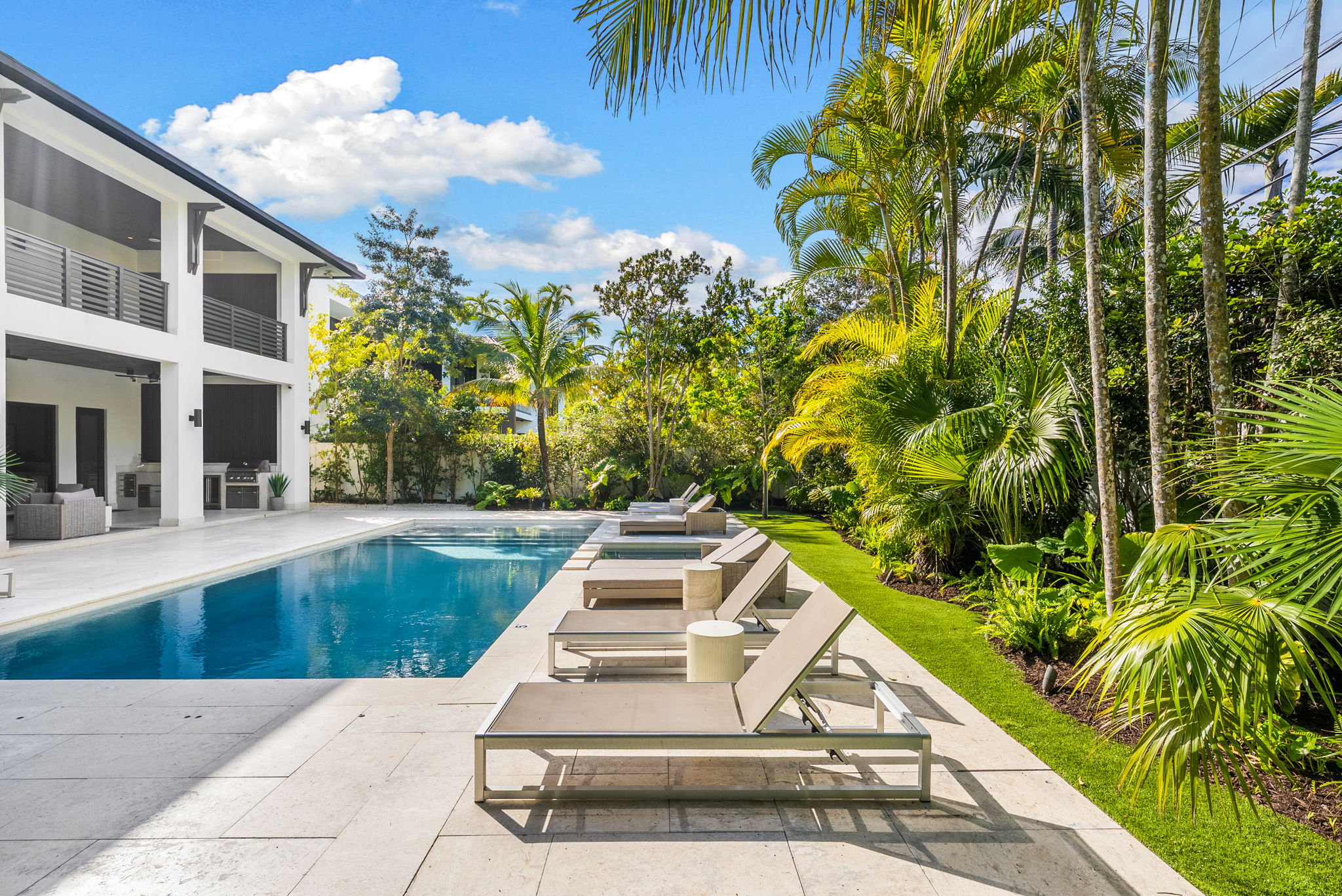 54 Villa Miami Backyard Pool in Miami