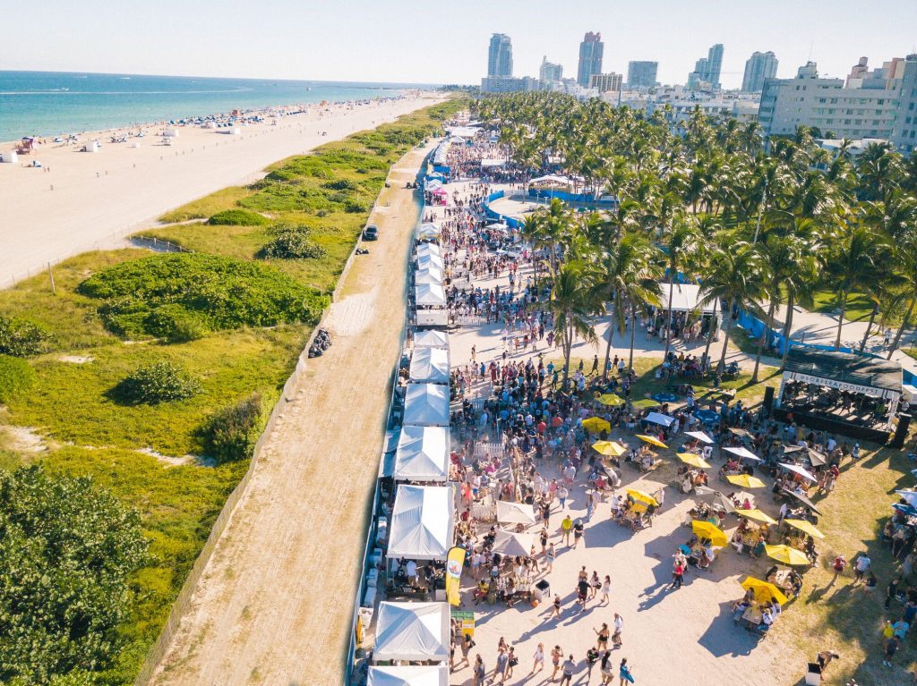 Miami Seafood Festival Tent