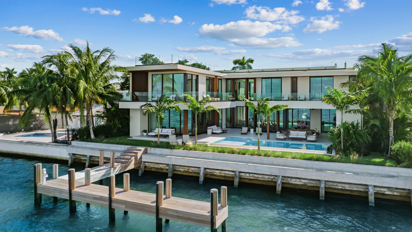 Villa Imad Biscayne Bay Dock