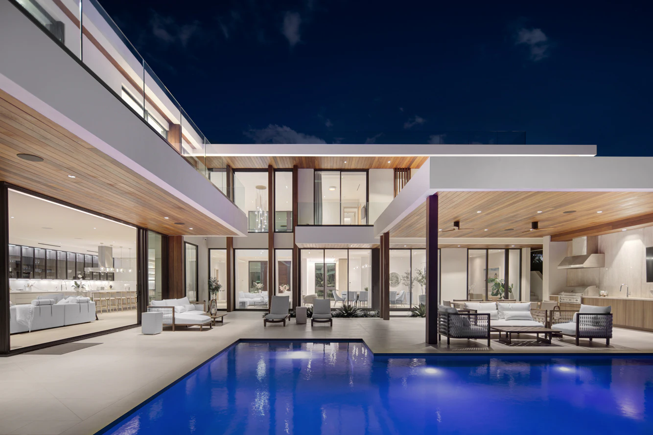 Outdoor Luxury Miami Villa Style