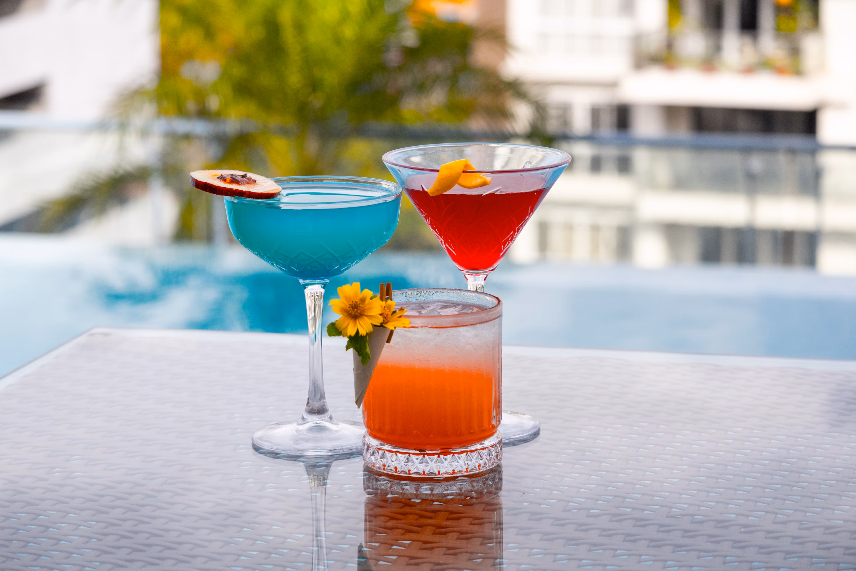 Poolside Cocktails Miami