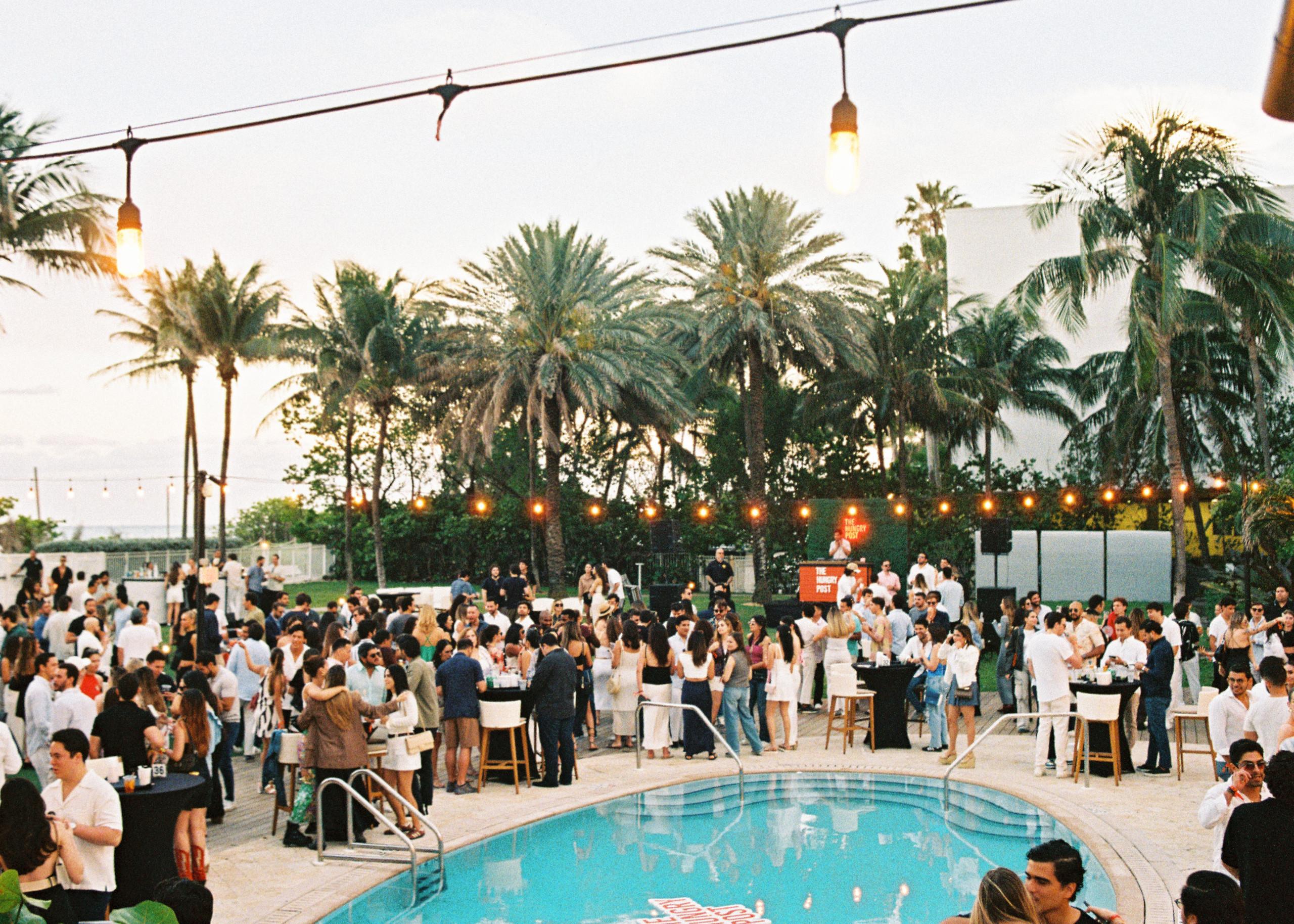 Poolside Event Hosting Miami